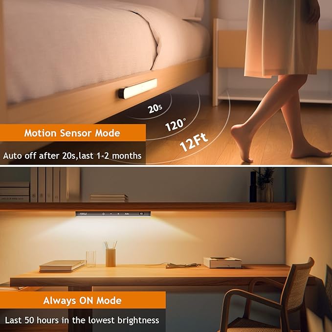 60 LED Motion Sensor Cabinet Light