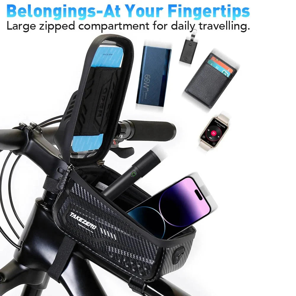 Bike Phone Touch Bag